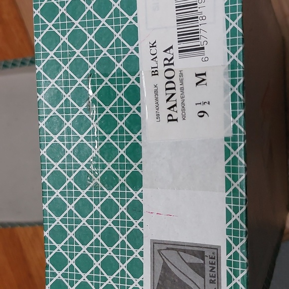 J. Renee Black EMB.Mesh Pandora Kidskin Heels - Picture 14 of 15